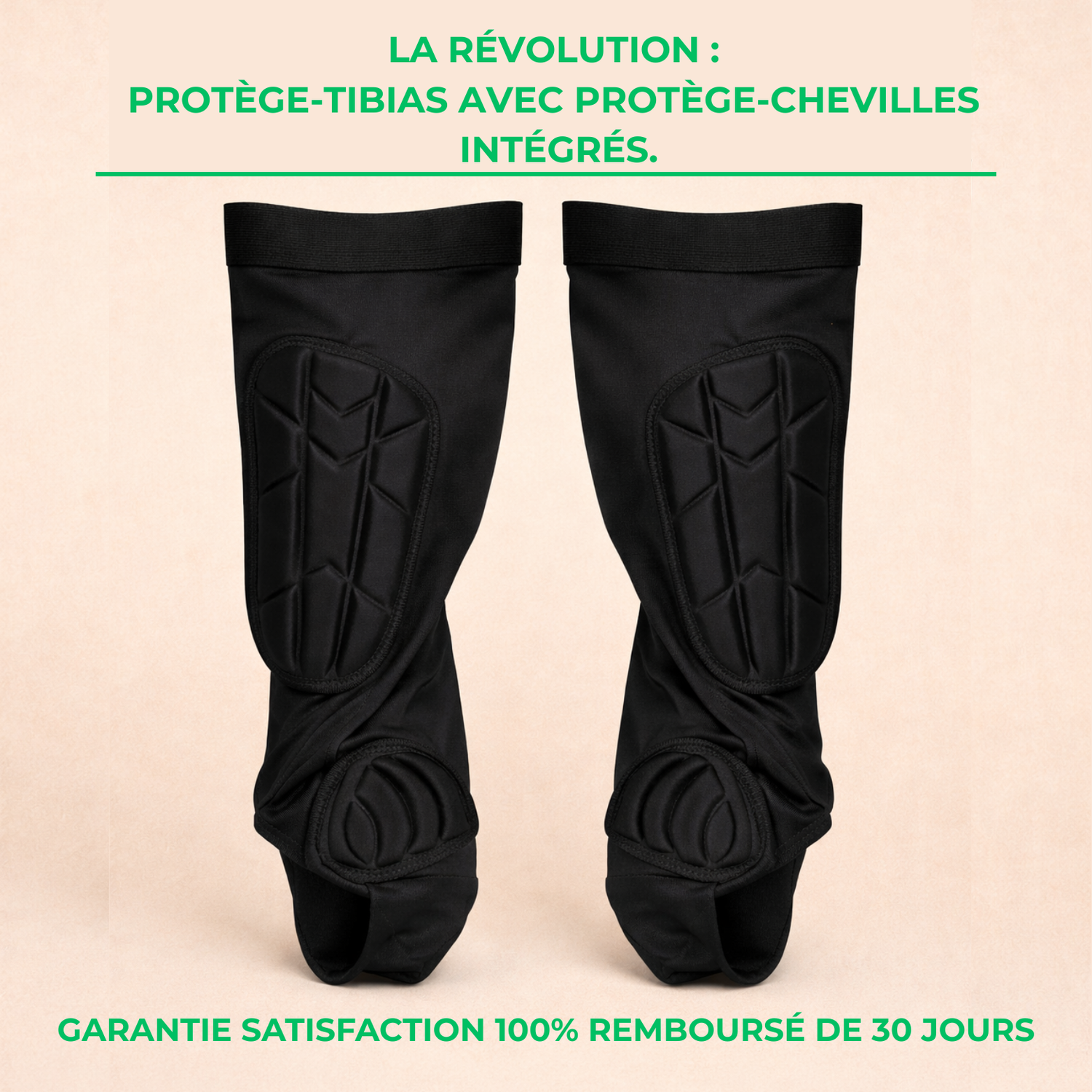 Protège Complete – Protège-tibias avec protection de cheville intégrée